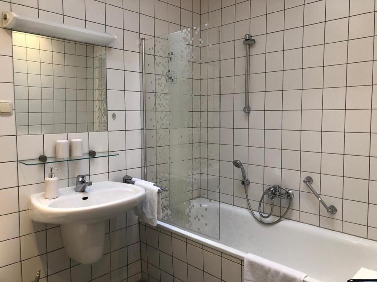 Apartmenthaus Zeuthen Exteriör bild